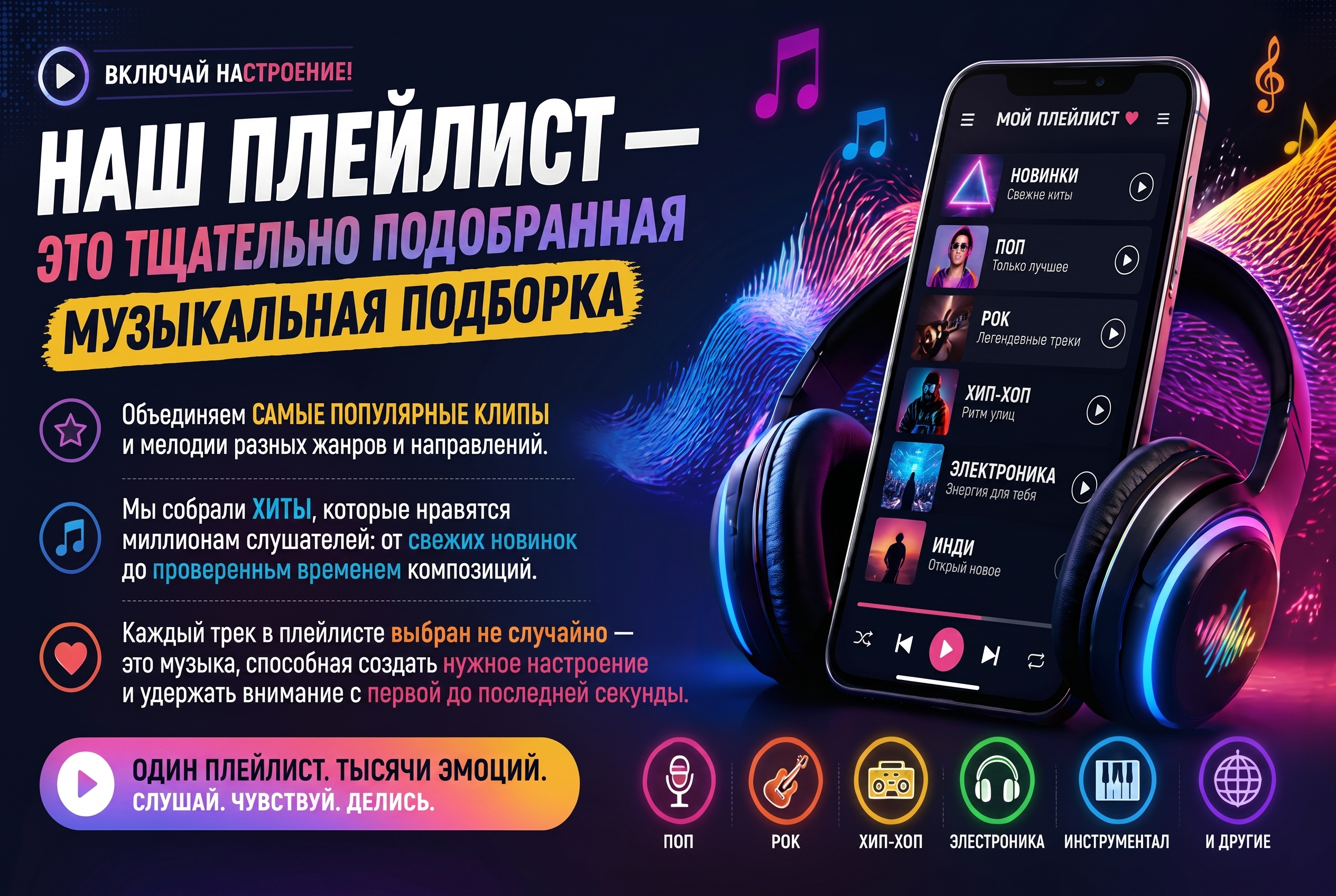 Полное собрание хитов: клипы + мелодии без остановки.