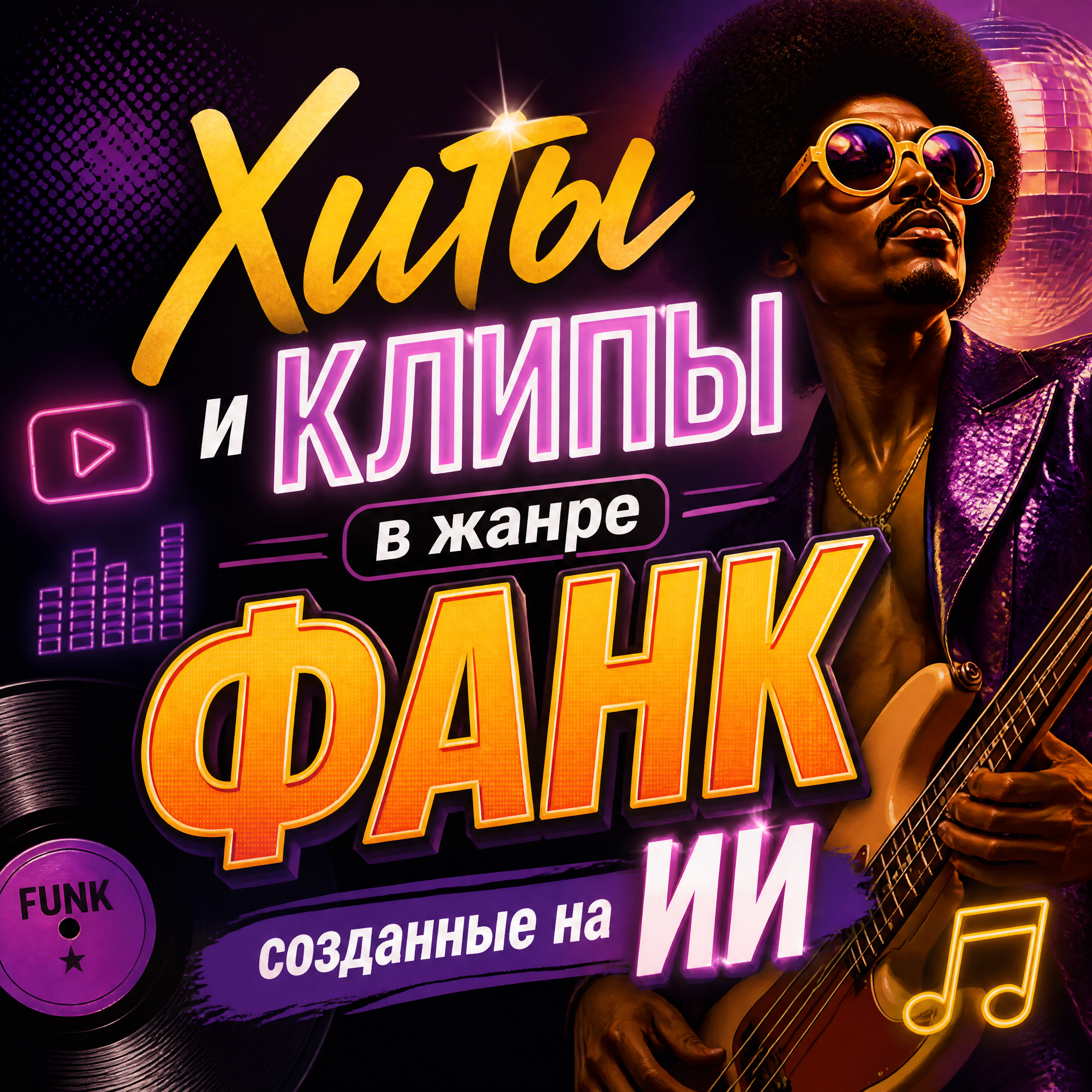 Фанк, который написал ИИ: музыка, звучащая как настоящая душа