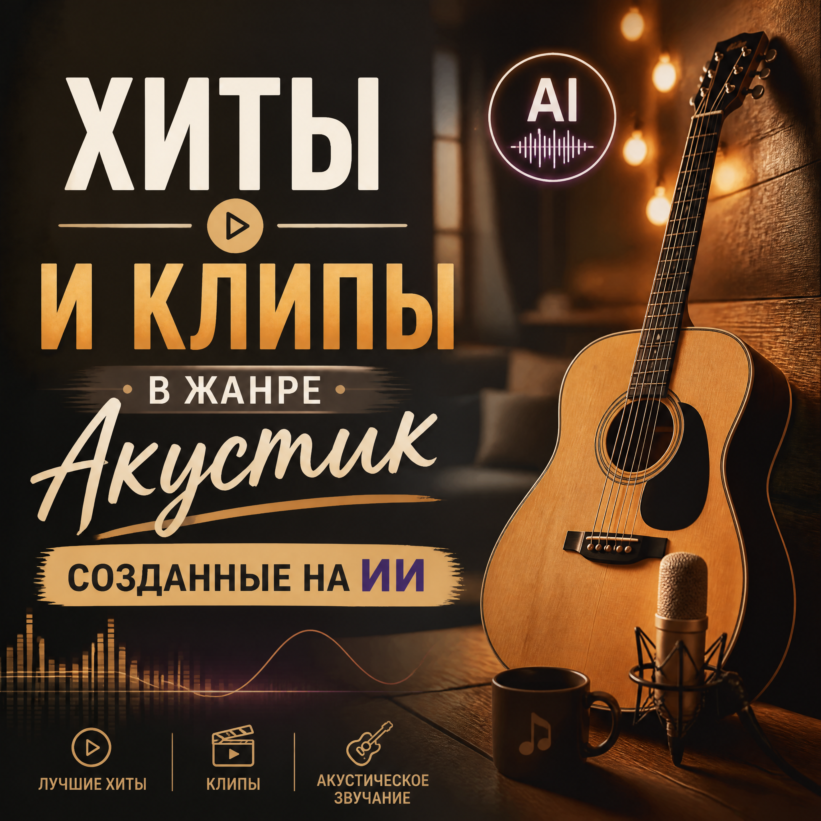 Акустика, которую написал ИИ — и это звучит как душа
