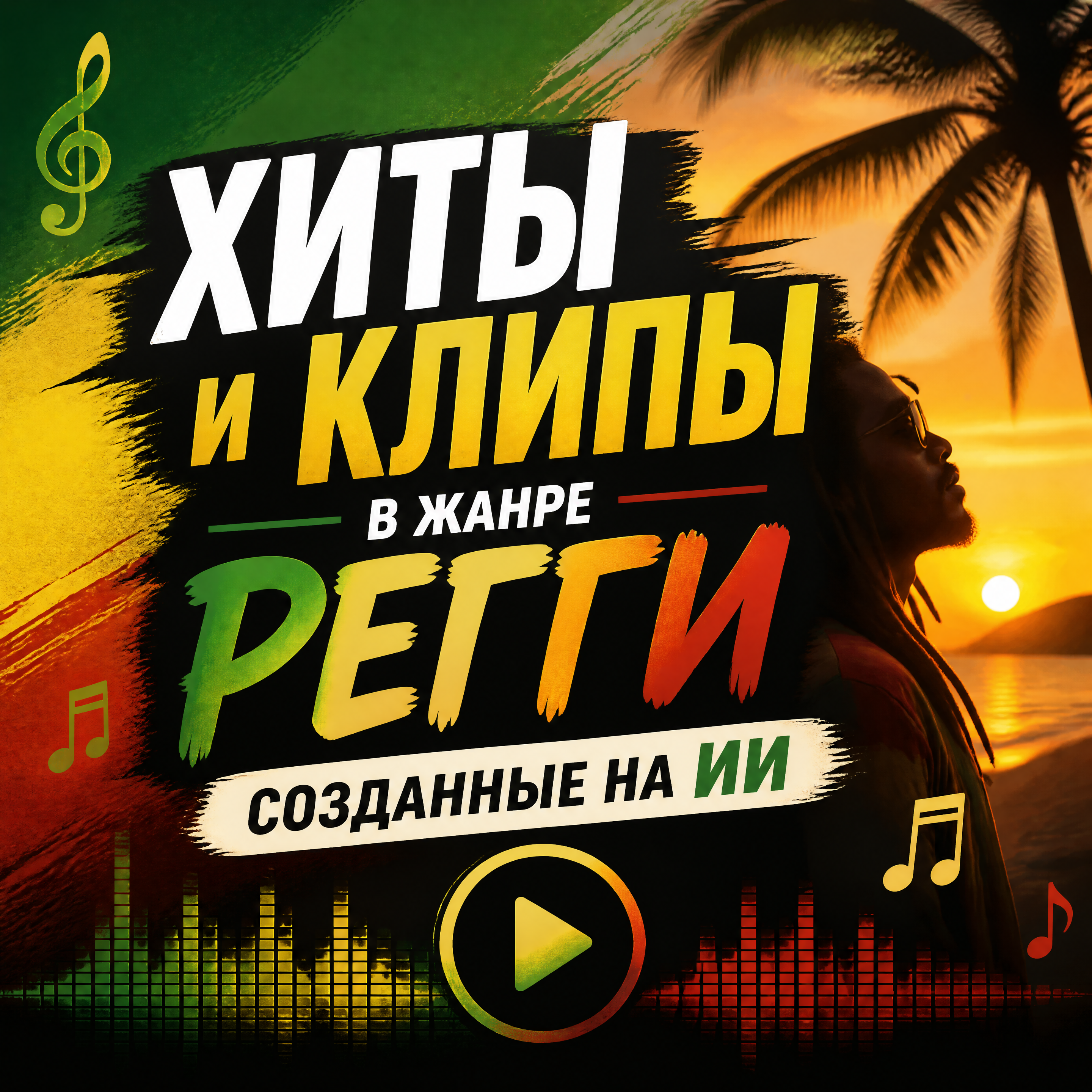 Рэгги, которую написал ИИ: музыка, звучащая как настоящая душа