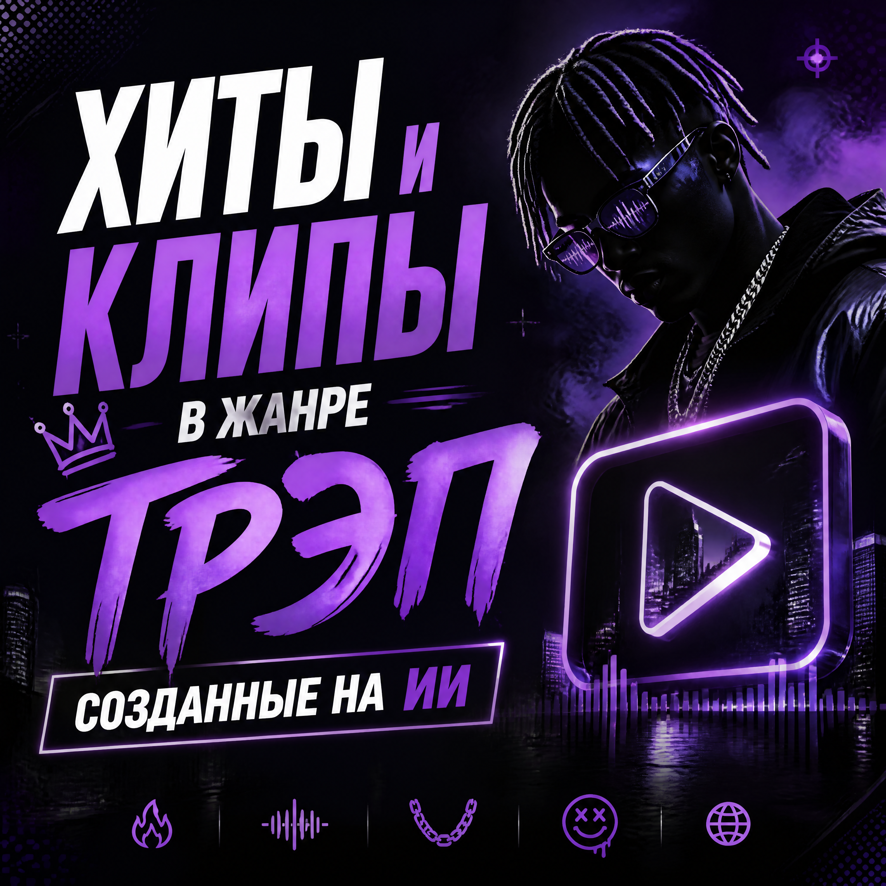 Трэп, который написал ИИ: музыка, звучащая как настоящая душа
